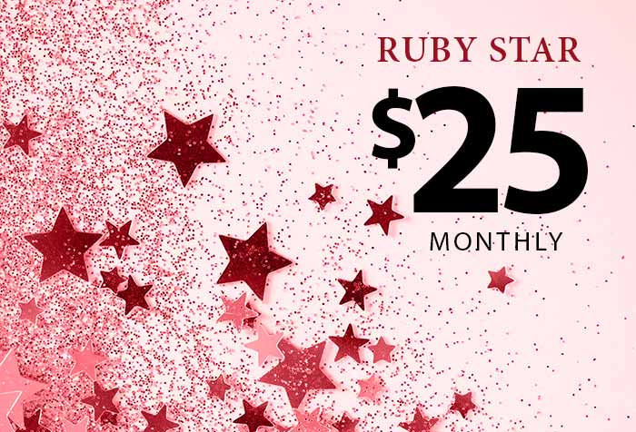 $25/Month - Ruby Star