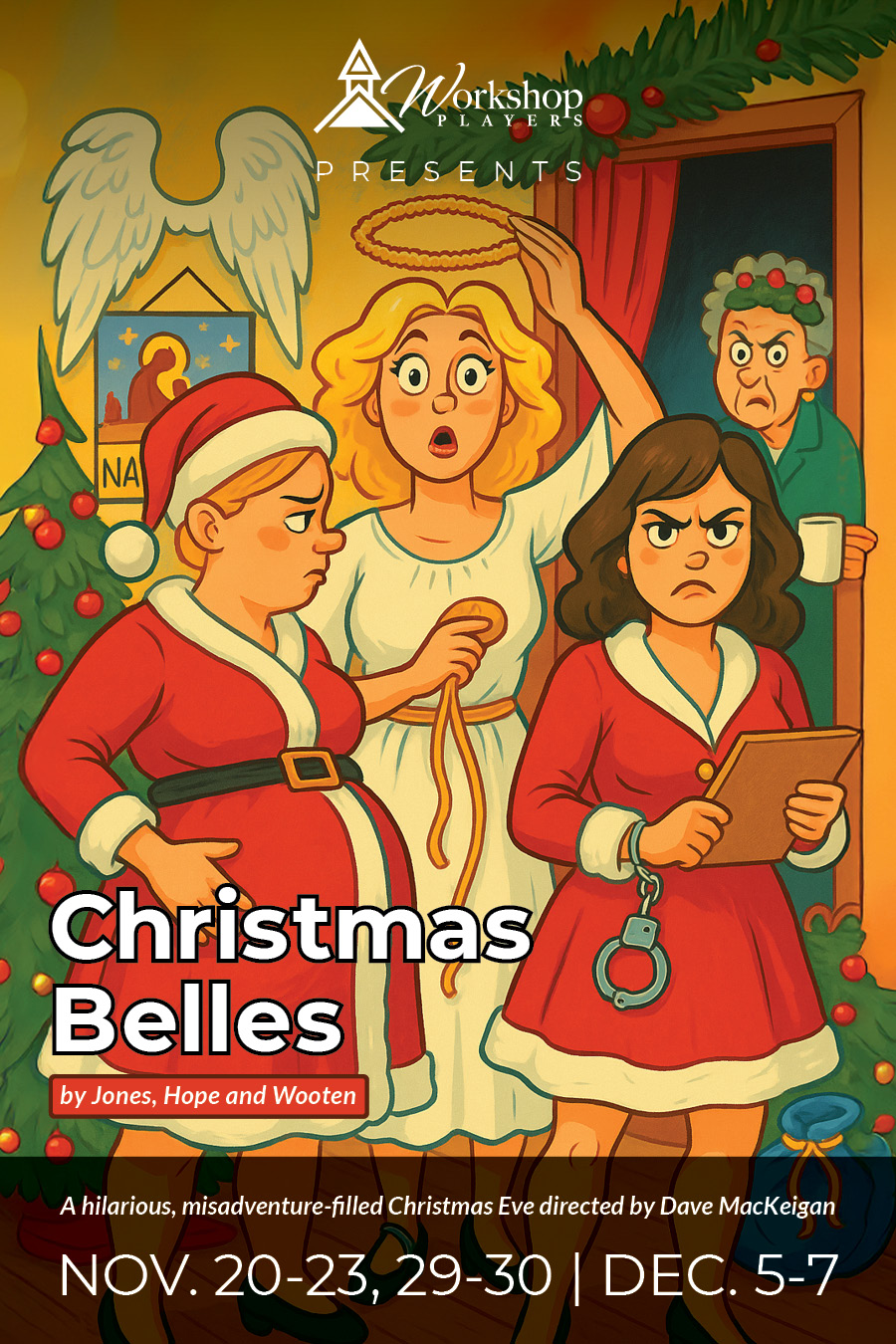 A Texas-sized holiday comedy, Christmas Belles is a merry mayhem of mischief, miracles, and family antics gone hilariously wrong.